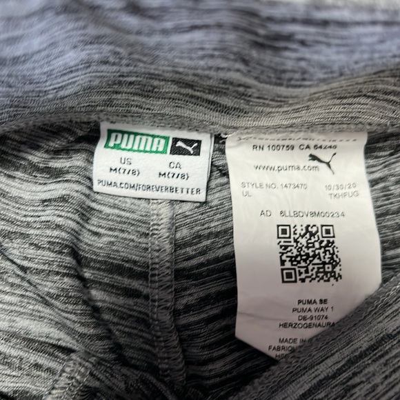 Size 7/8 Puma bike  Shorts - Picture 3 of 3